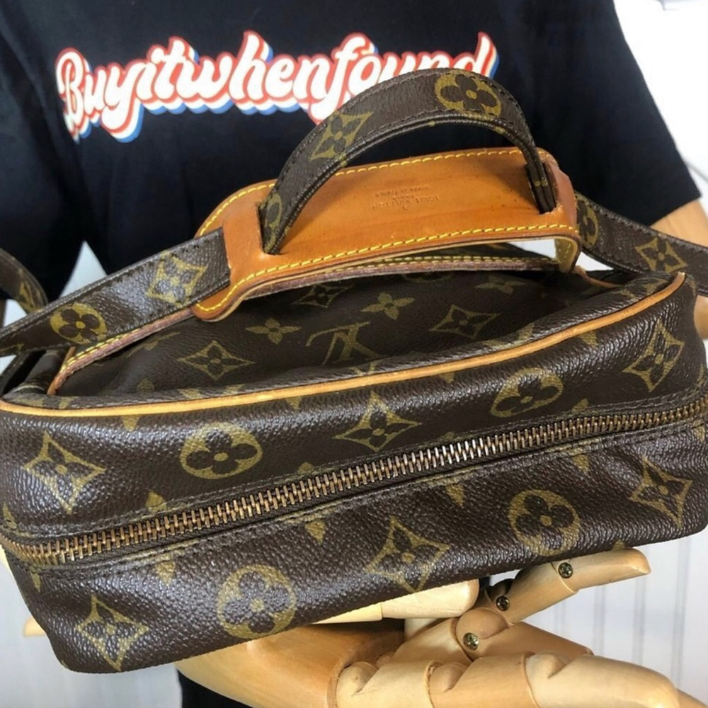 LOUIS VUITTON DANUBE MM Monogram Tote Crossbody Shoulder Strap Authentic SL873 - Picture 11 of 17